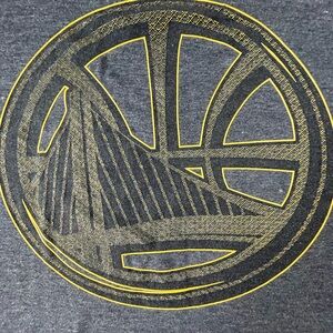 Golden State Warriors NBA Logo Gray Tee XL